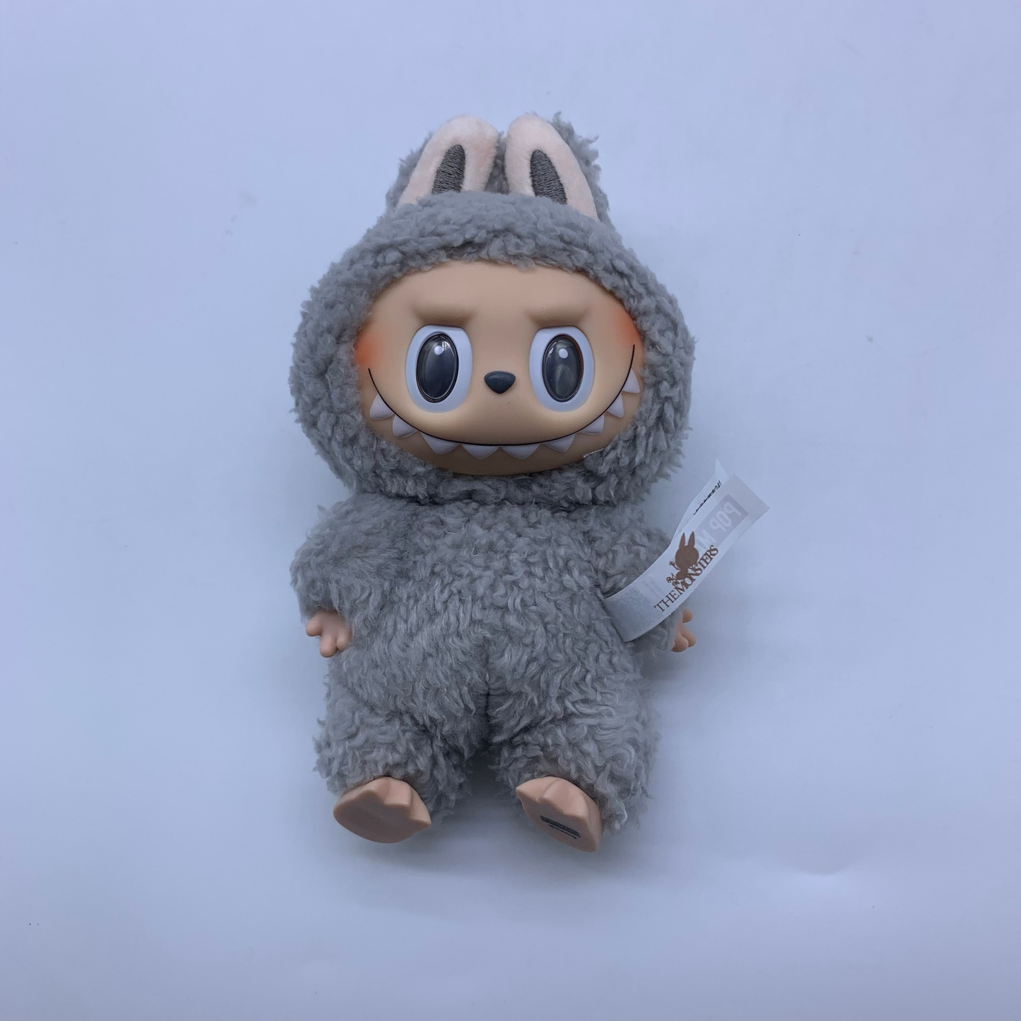 POP MART THE MONSTERS (LABUBU) Exciting Macaron Plush Series SESAME BEAN