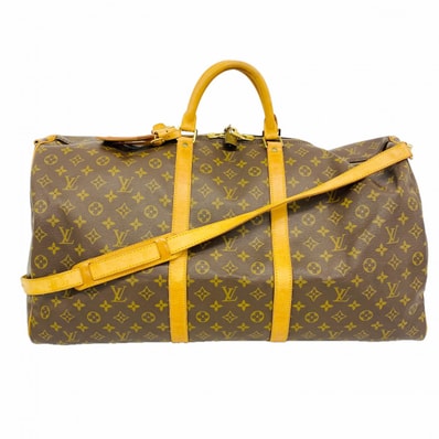 【6dd5023】ルイヴィトン ボストンバッグ モノグラム キーポルバンドリエール60 M41412 ブラウン【中古】メンズ レディース ユニセックス