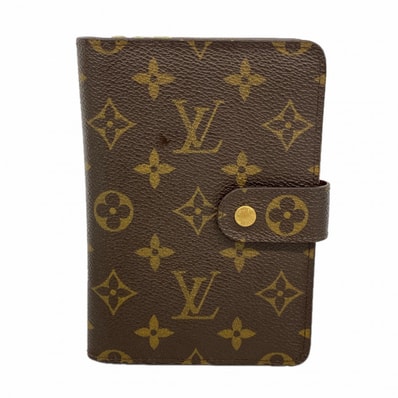 【6dc3694-k】ルイヴィトン 財布 モノグラム ポルトパピエジップ M61207 ブラウン【中古】メンズ レディース ユニセックス