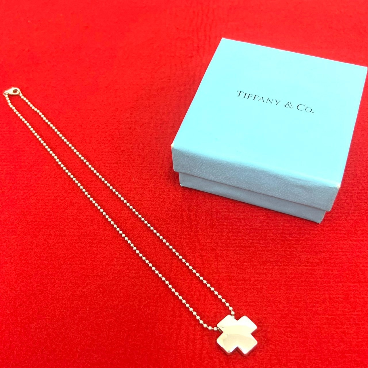 TIFFANY&Co. ティファニー ローマンクロス ボールチェーン ネックレス シルバー925 ネックレス シルバー
15831