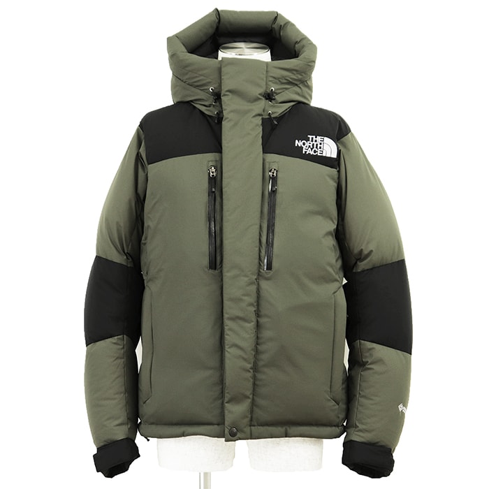 【極美品】THE NORTH FACE ザ・ノースフェイス ダウンジャケット バルトロライト サイズ L メンズ ロゴ エンブロイダリー 刺繍 ゴアテックス アウター タグ付属 オリーブ ベトナム製