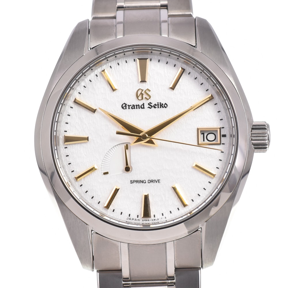 セイコー SEIKO SBGA259/9R65-0AE0 GS ゴールデン スノーフレーク マスターショップ限定 スプリングドライブ メンズ 美品 箱付き D#147244
