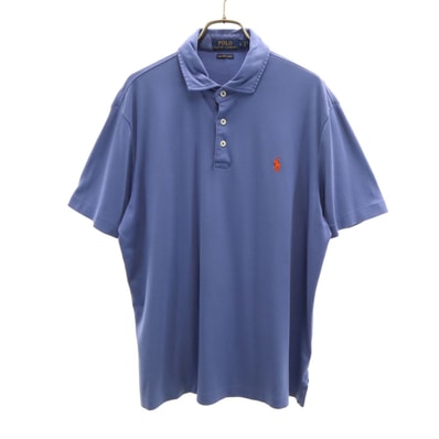 POLO RALPH LAUREN ポロラルフローレン 半袖 ポロシャツ L ブルー系