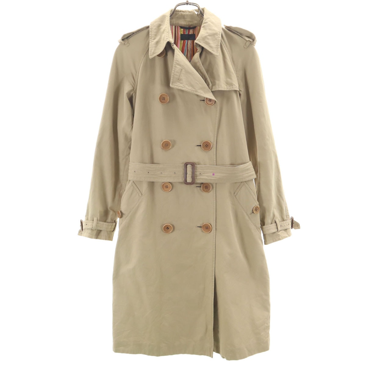 Paul Smith BLACK ポールスミス ブラック トレンチコート 40 ベージュ