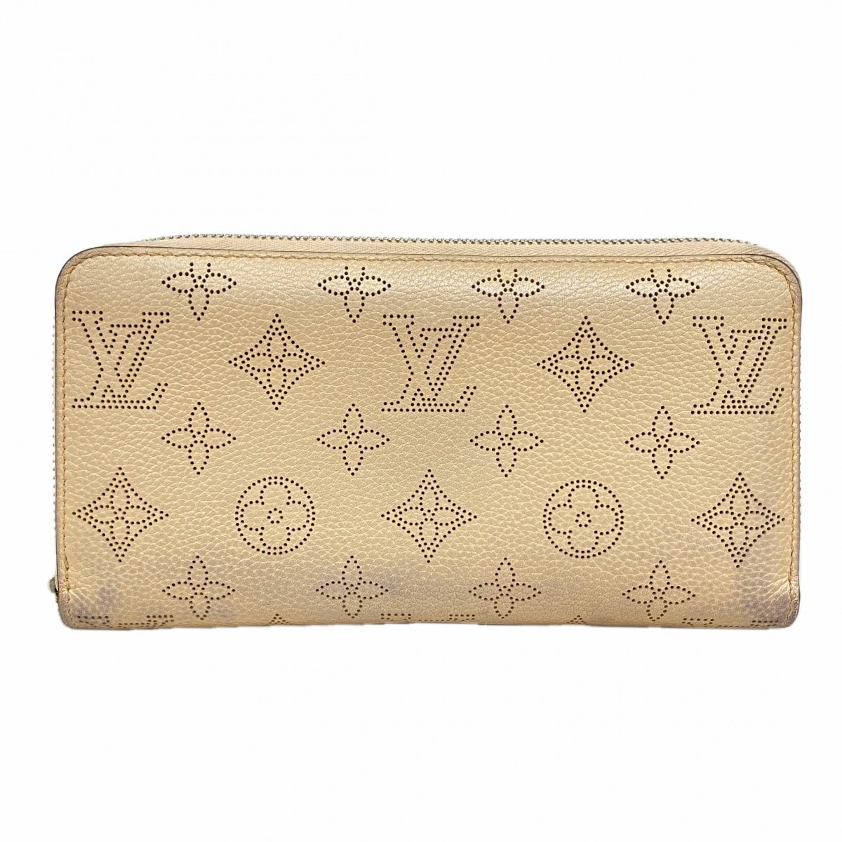 【6dc3690-k】ルイヴィトン 長財布 マヒナ ジッピーウォレット M69821 ガレ【中古】レディース