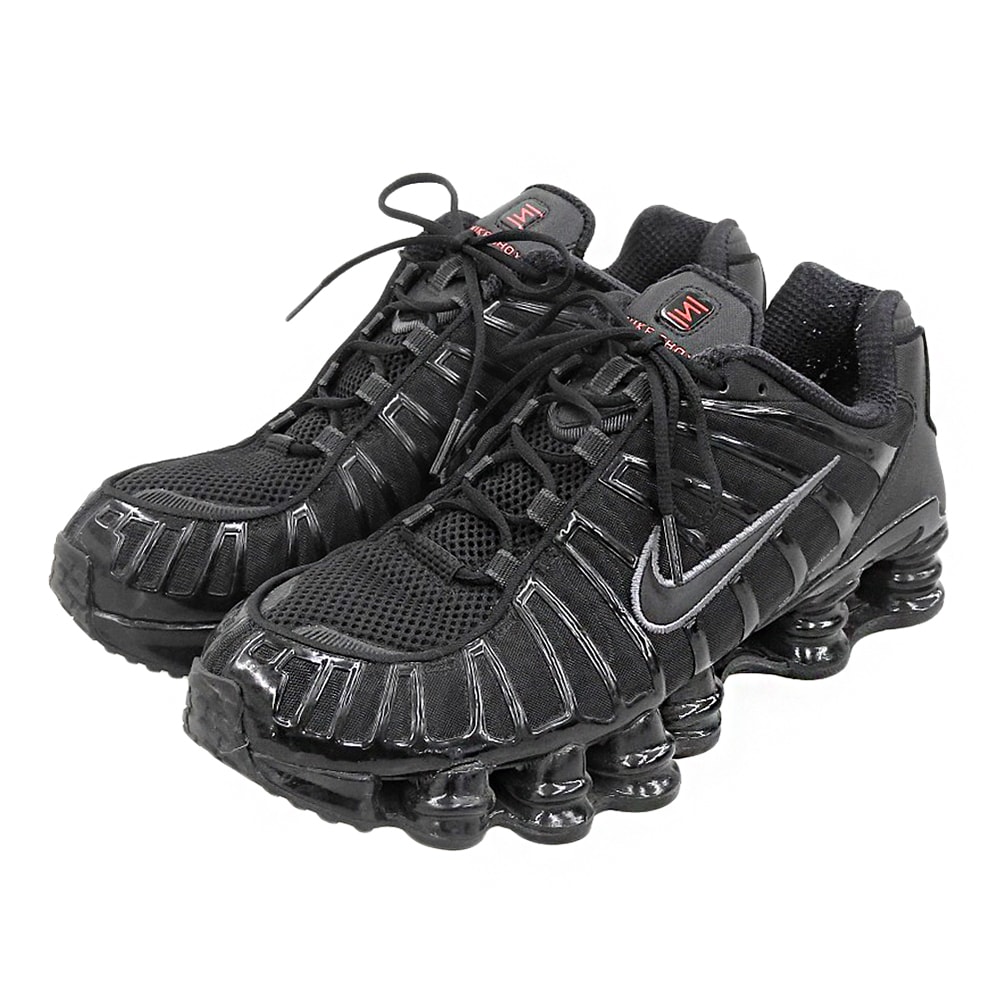 ナイキ Shox TL Black/Metallic Hematite/Max Orange/Black スニーカー シューズ メンズ ブラック 27.5cm AV3595-002 9.5(US)