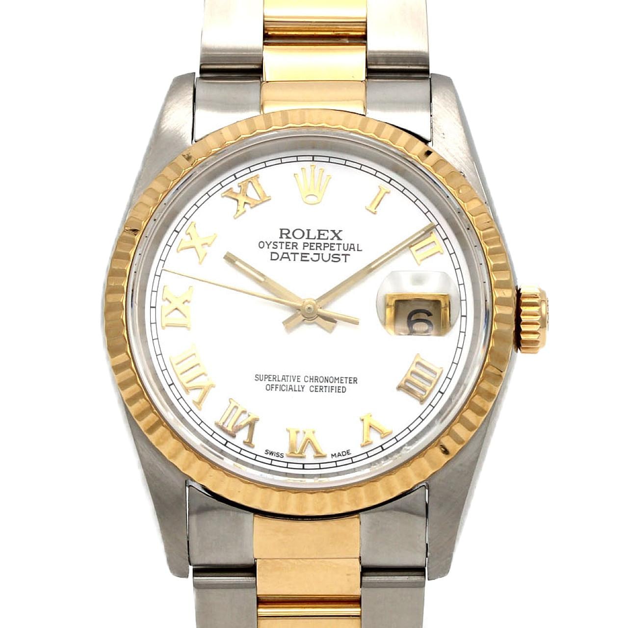 ロレックス デイトジャスト 16233NR・3 SSxYG 自動巻 L番