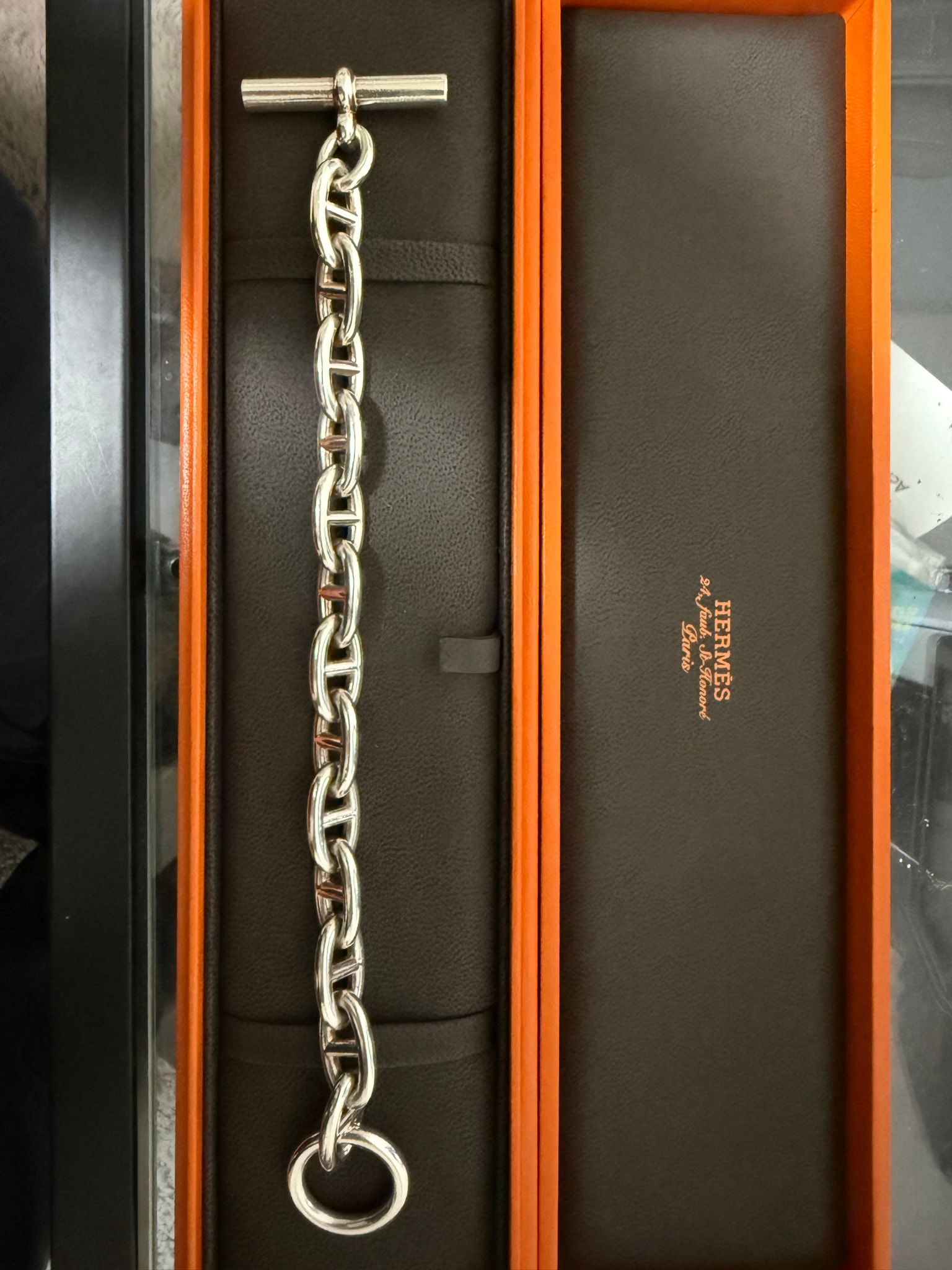 Hermes Chaine D'ancre GM Bracelet "Silver"
