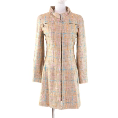極美品 シャネル
コート ベージュ レディース 34 01P P17594
