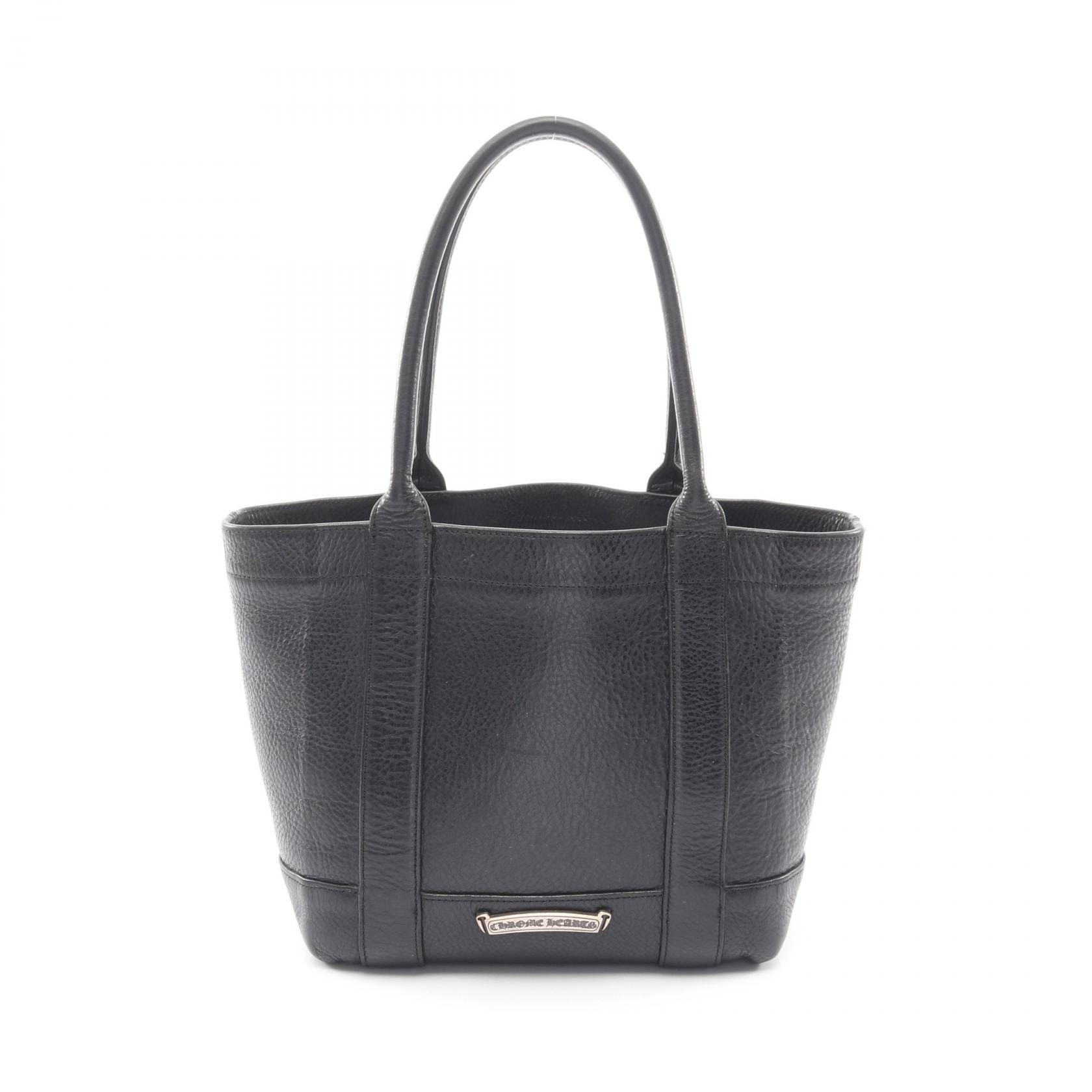 Chrome Hearts Tote Mini Leather Tote Bag "Black"