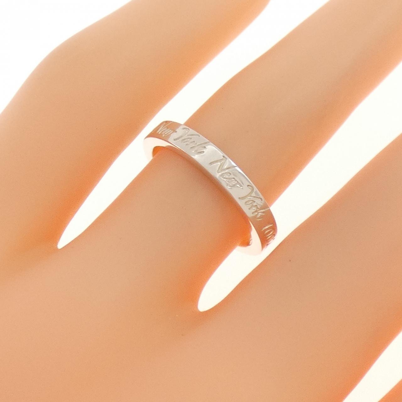 B (目立った傷や汚れなし)】ティファニー ノーツ ナロー リング 8.0号
