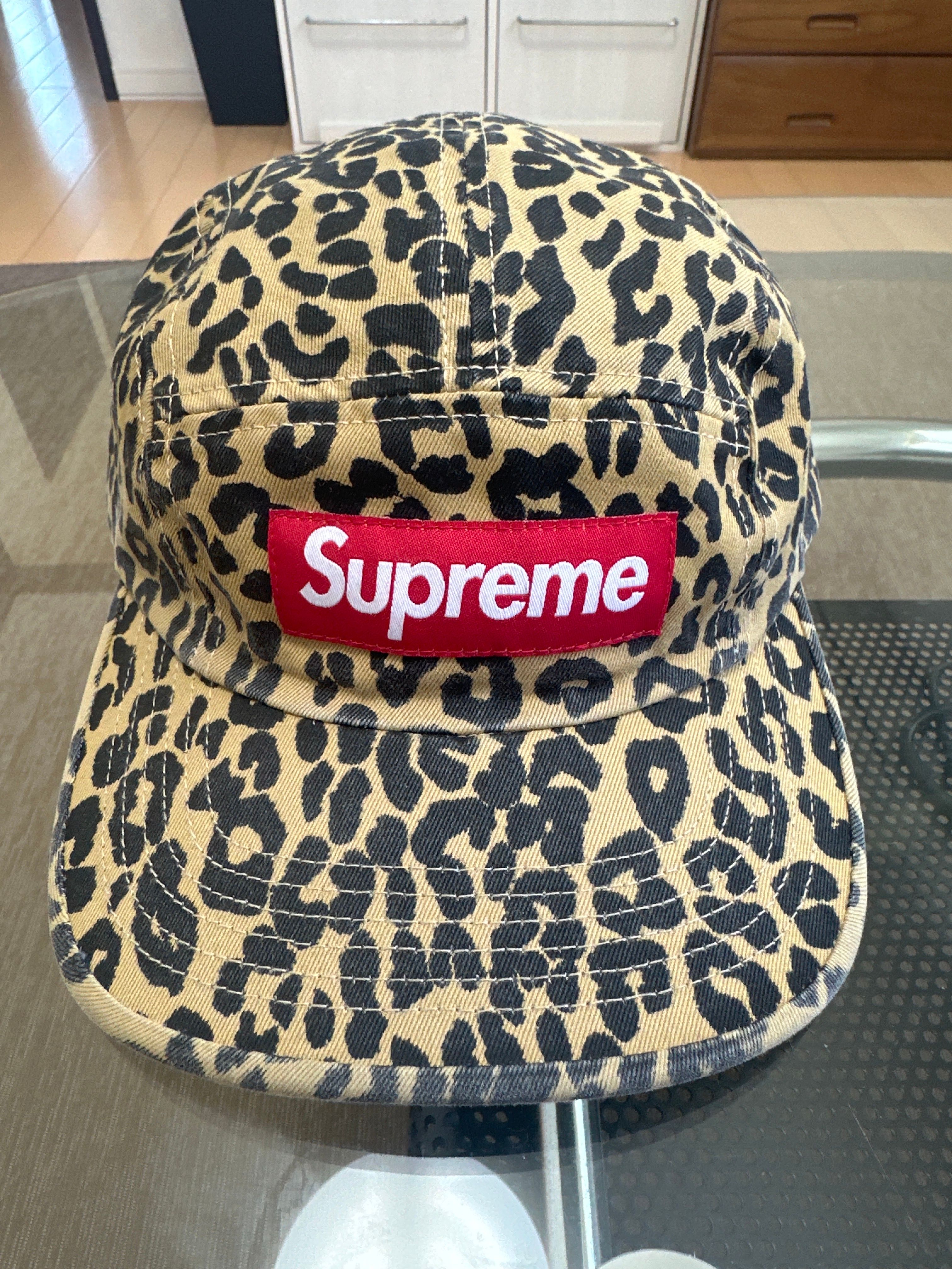 Supreme Washed Chino Twill Camp Cap 