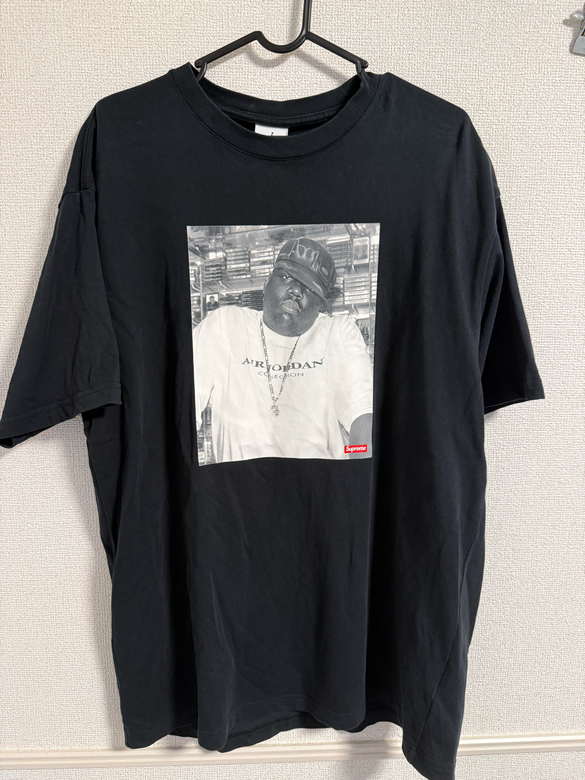 Supreme x Jordan Biggie S/S Top "Black"