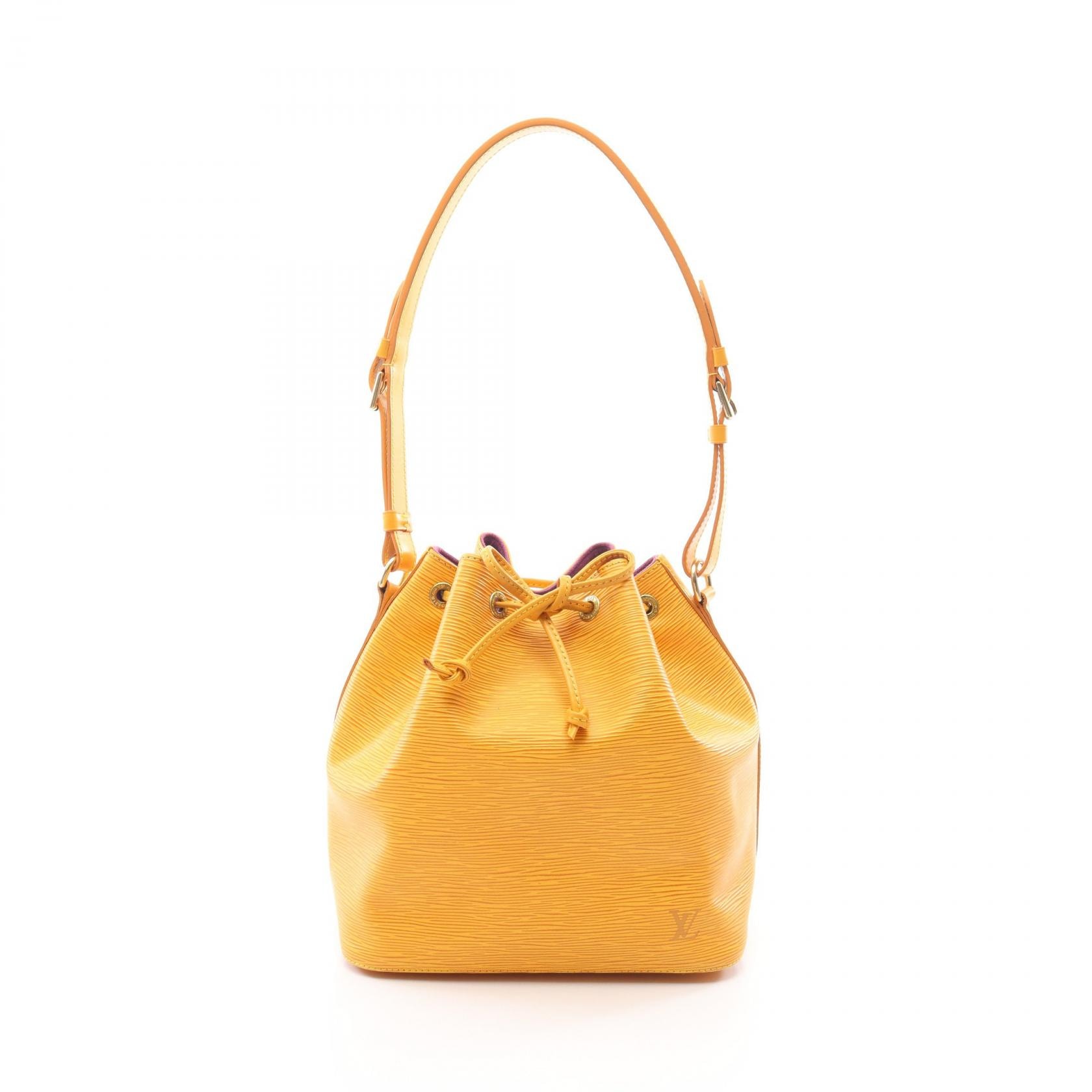 ルイ・ヴィトン LOUIS VUITTON プチノエ エピ タッシリイエロー ショルダーバッグ バッグ レザー レディース イエロー系 M44109 【中古】