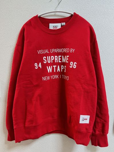 Supreme / WTAPS Crewneck "Red"