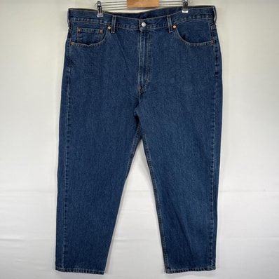 古着 リーバイス Levi's デニムパンツ 550 テーパード 5ポケット ジーンズ ジーパン 5ポケット 長ズボン w44 L32 ブルー メンズ
