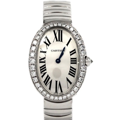 カルティエ ベニュワールSM WG/D WB520006 WG クォーツ