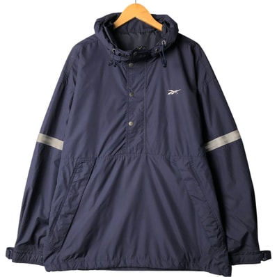 古着 00年代 リーボック Reebok リップストップ アノラックジャケット メンズXL相当/eaa562675