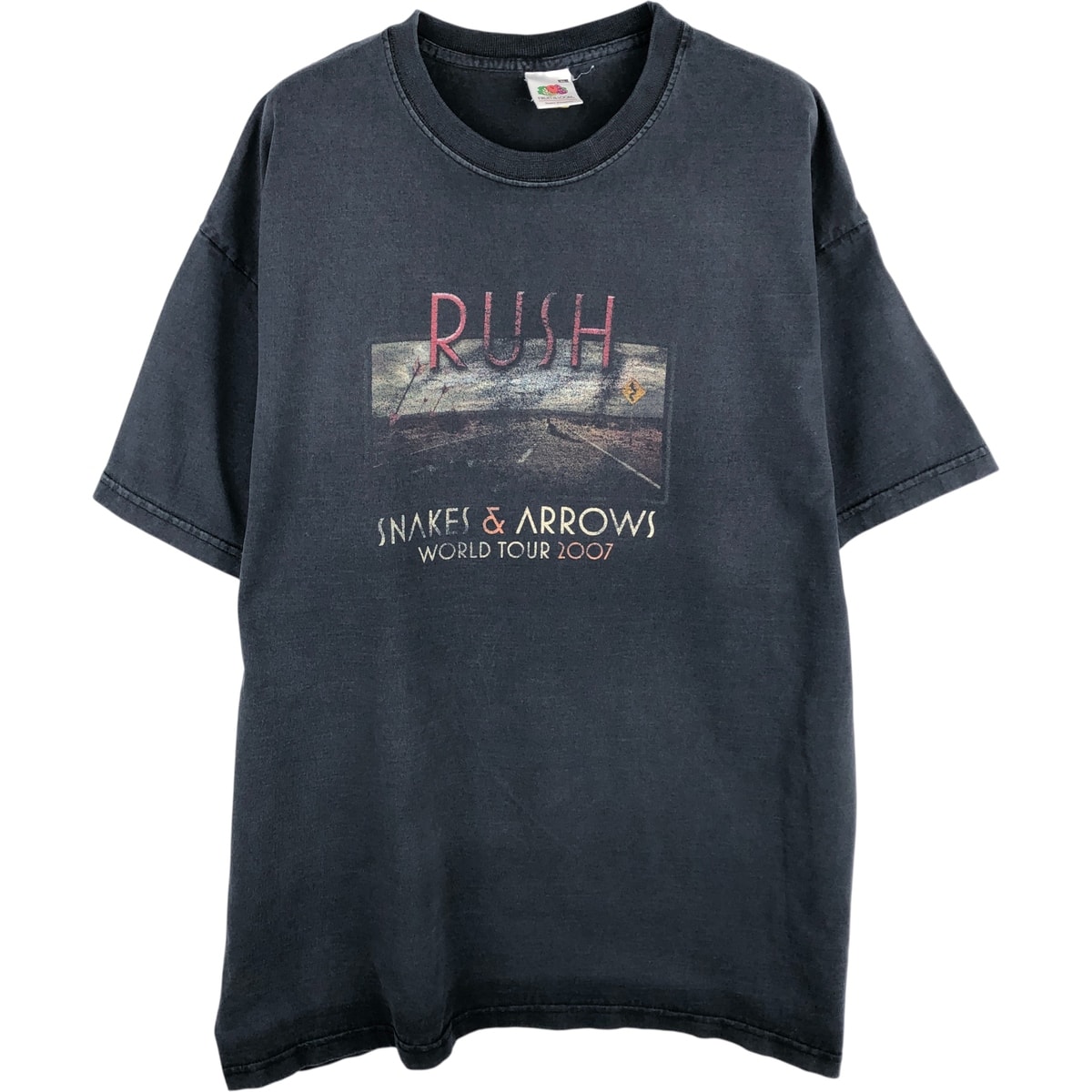 古着 フルーツオブザルーム FRUIT OF THE LOOM RUSH ラッシュ バンドTシャツ バンT メンズXL相当/eaa610988