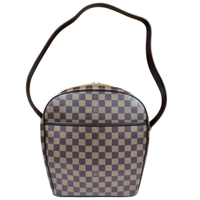 ルイヴィトン イパネマGM ダミエ ショルダーバッグ ダミエキャンバス N51292 ブラウン ユニセックス LOUIS VUITTON 中古