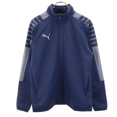 PUMA プーマ トレーニング ジャージジャケット M ネイビー