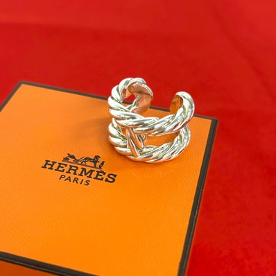 HERMES エルメス アレア リング シルバー925 リング・指輪 11.5号 シルバー
23309