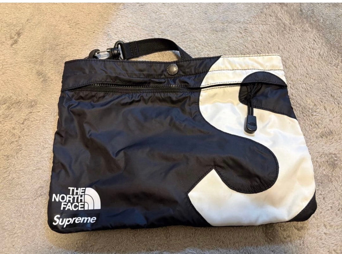 Supreme x The North Face S Logo Shoulder Bag "Black"