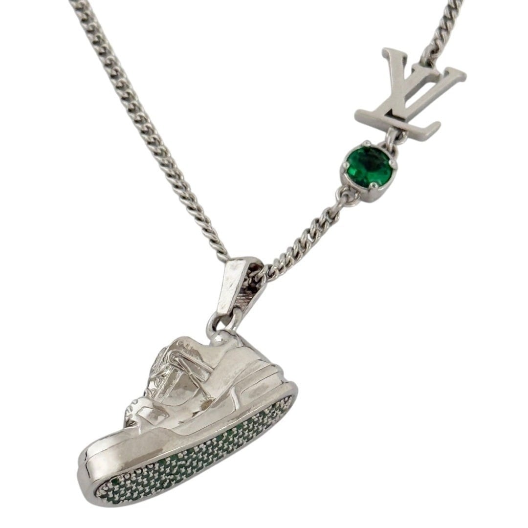 ルイヴィトン メンズ ペンダント LV トレーナー ネックレス 靴モチーフ