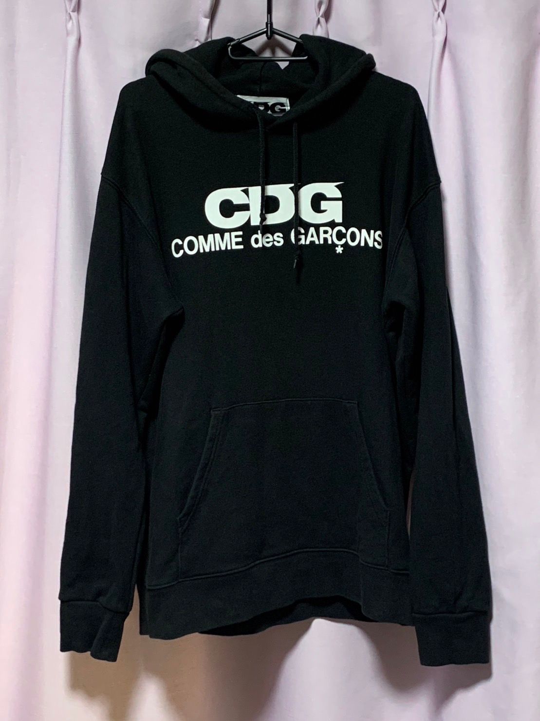 Comme des Garçons HOODED SWEATSHIRT "Black"