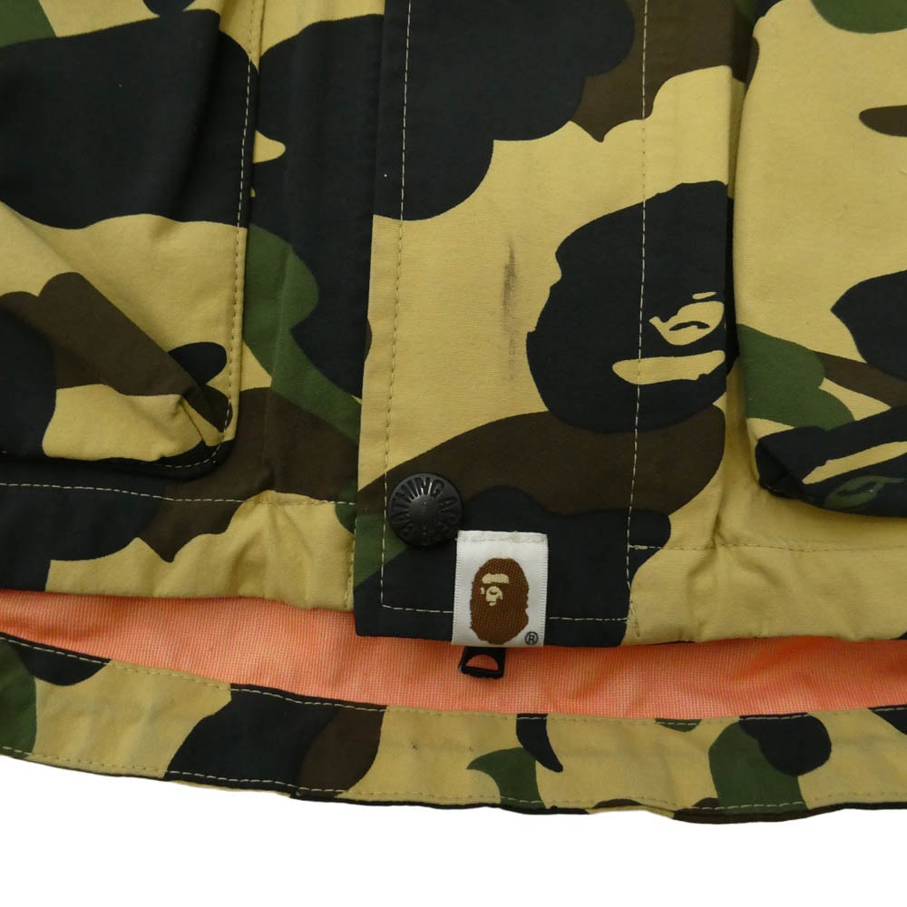 E (全体的に状態が悪い)】A BATHING APE アベイシングエイプ 1ST CAMO