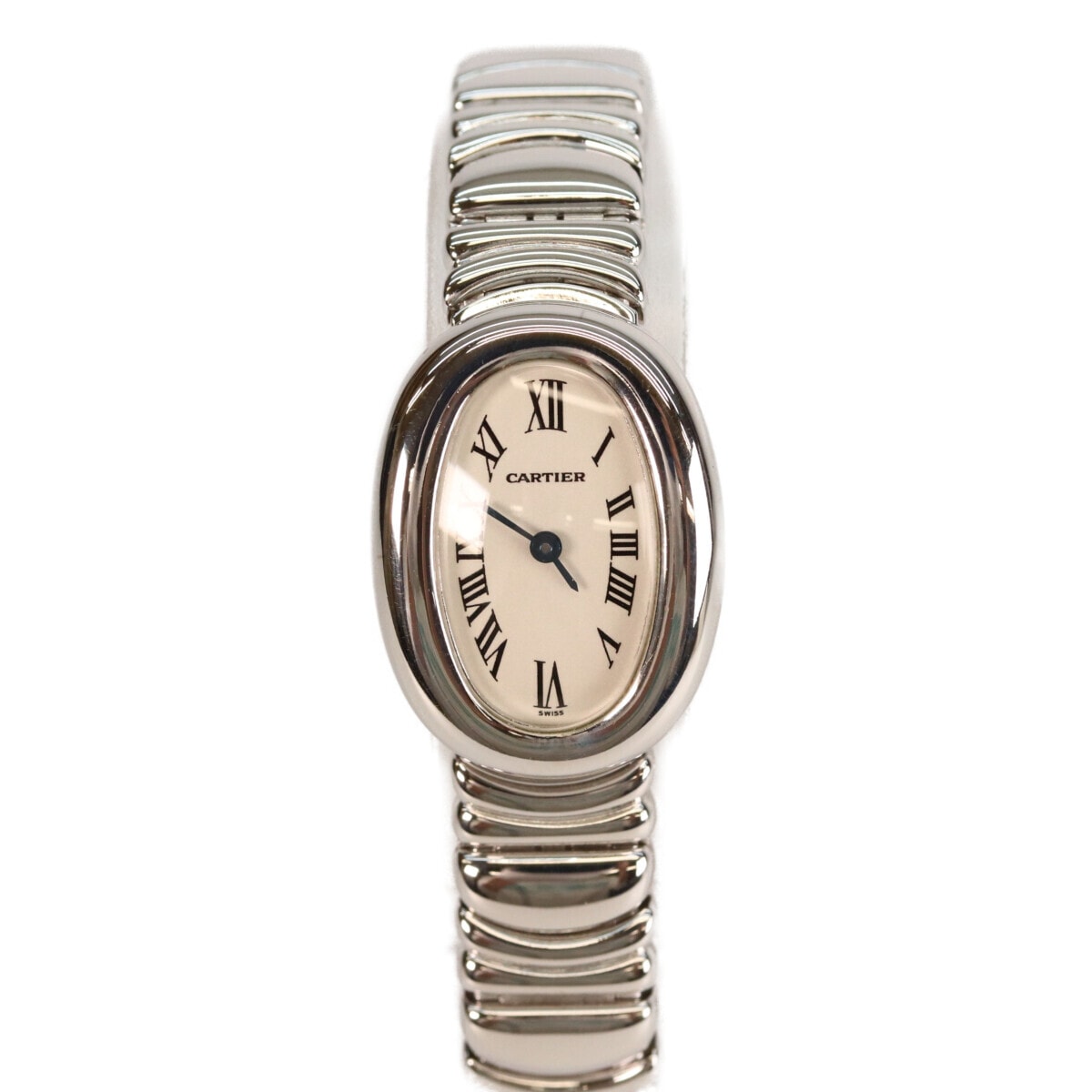 カルティエ W15189L2 750WG ミニベニュワール QZ