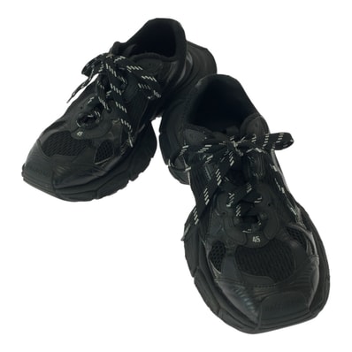 BALENCIAGA バレンシアガ 3XL サイズ45 JP30cm ブラック 黒 ポリウレタン ポリエステル/ スニーカー 604548 【中古】