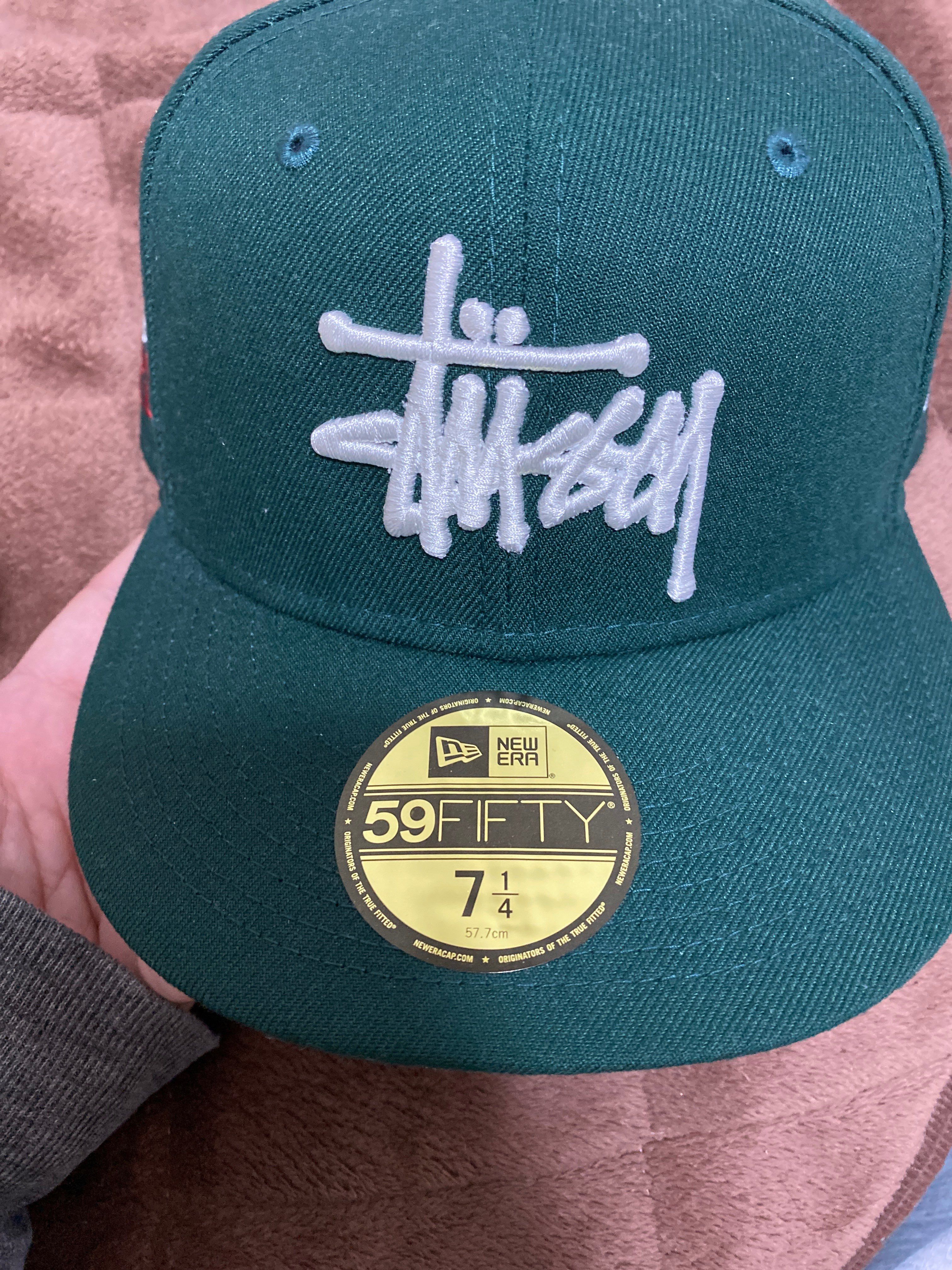 Stussy AUTHENTIC NEW ERA CAP "Hunter Green"