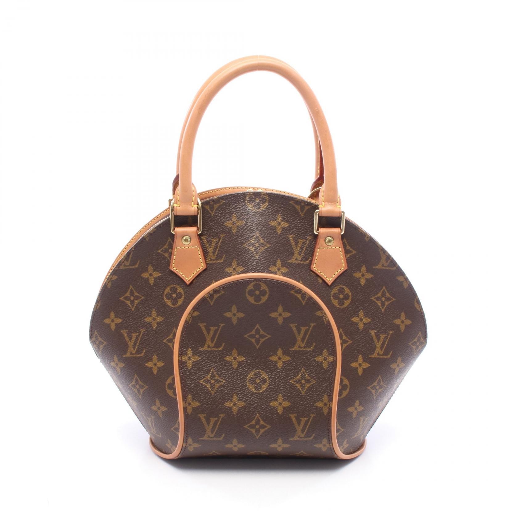 ルイ・ヴィトン LOUIS VUITTON エリプスPM ハンドバッグ バッグ PVCコーティングキャンバス レザー モノグラム レディース ブラウン系 M51127 【中古】
