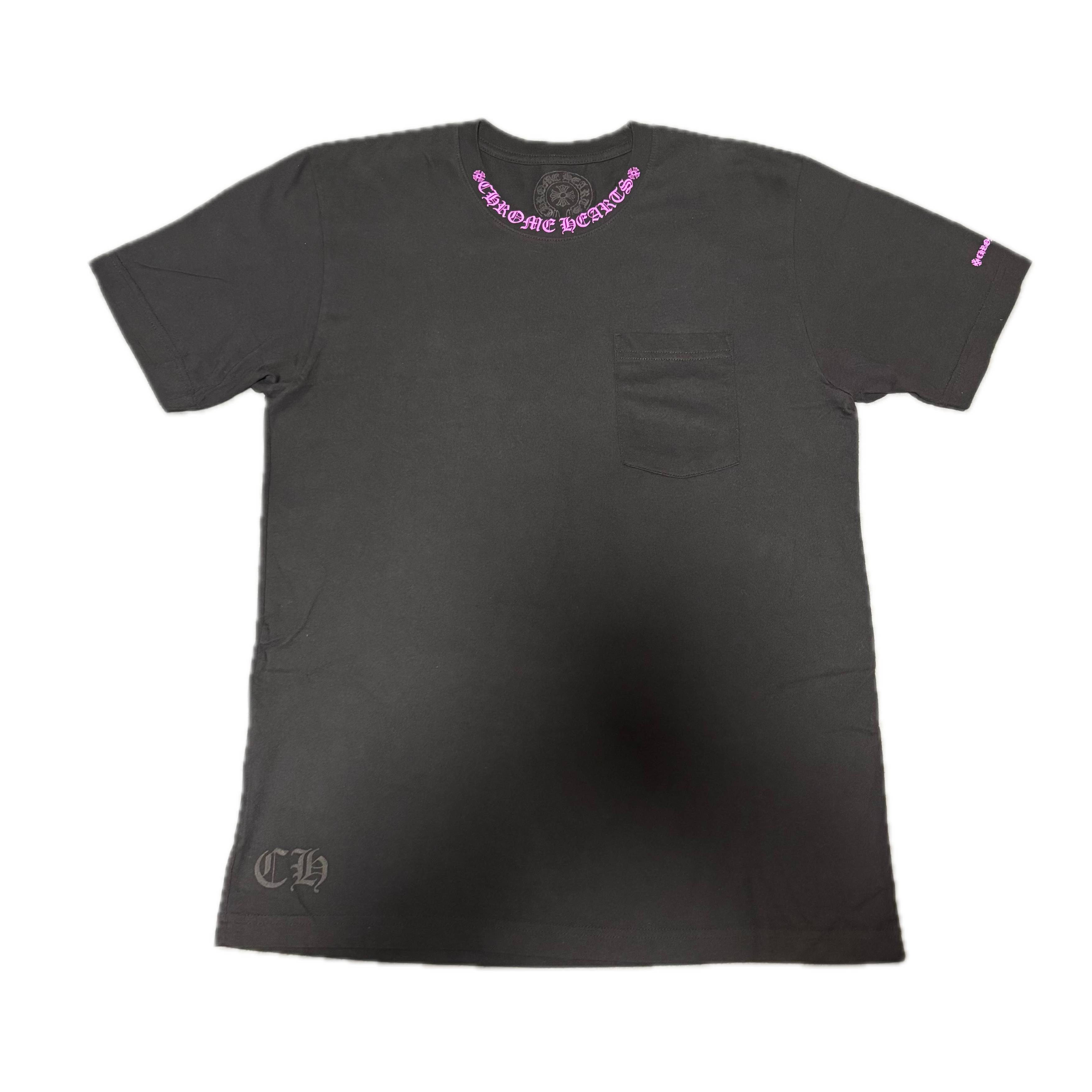 クロムハーツ ネックロゴ ショートスリーブ Tシャツ 