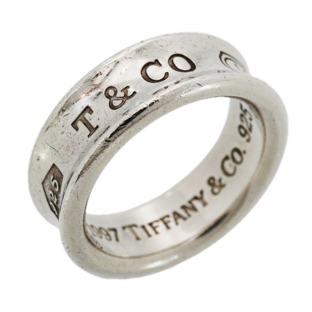 ★SALE【6jcb0591-k】ティファニー リング ナロー シルバー925 11.5号【中古】レディース
