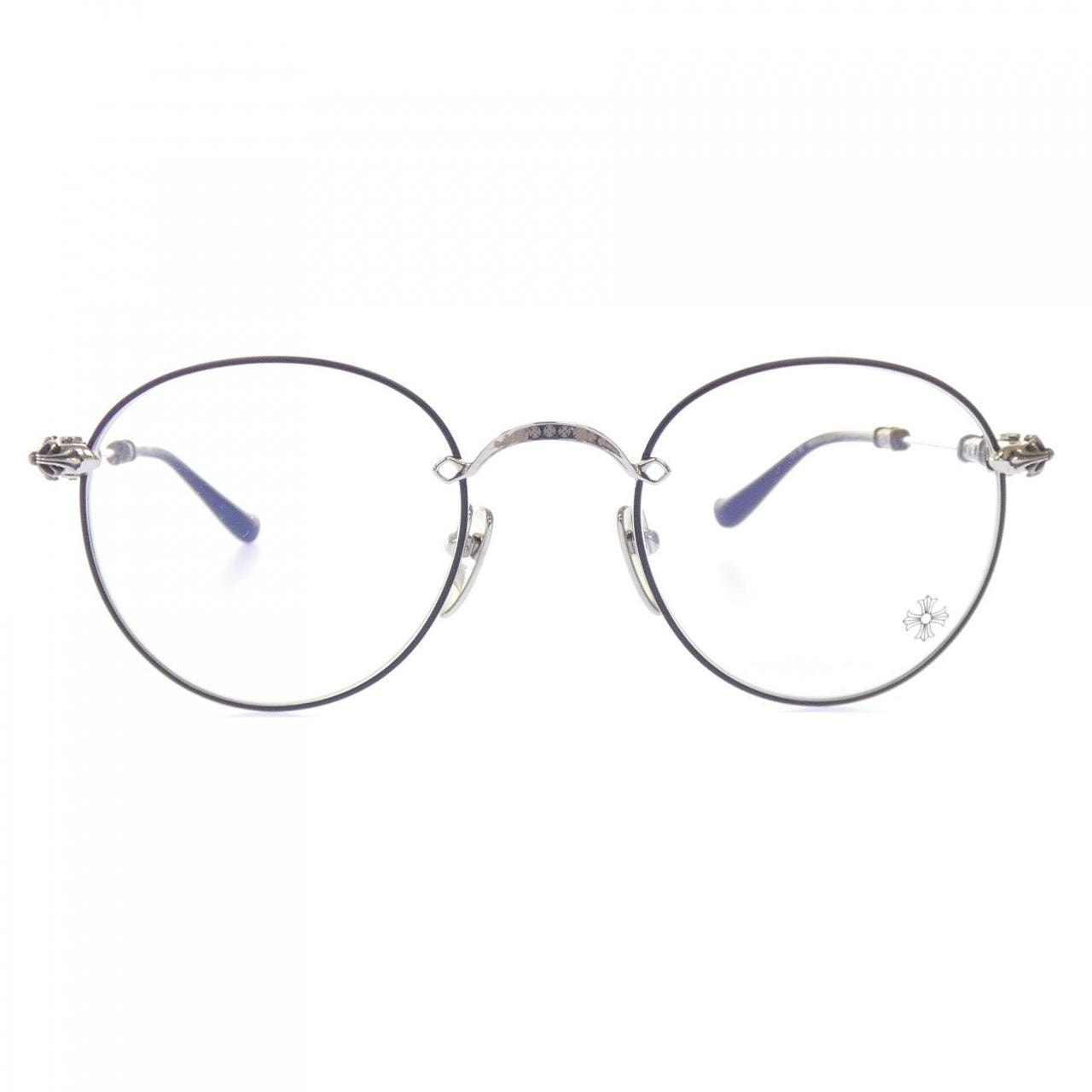 Chrome Hearts BUBBA-A Glass Metal "Silver/Black"