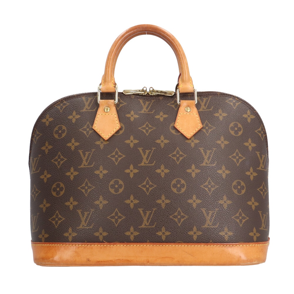 ルイヴィトン アルマ モノグラム ハンドバッグ モノグラムキャンバス M51130 ブラウン レディース LOUIS VUITTON  中古