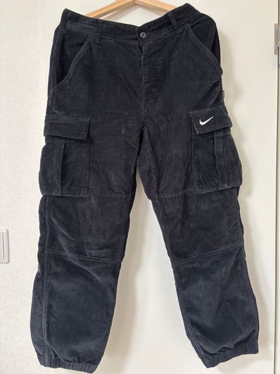 Supreme / Nike Arc Corduroy Cargo Pant "Black"