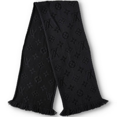 古着 ルイヴィトン LOUIS VUITTON PARIS ウールマフラー イタリア製/yaa000013
