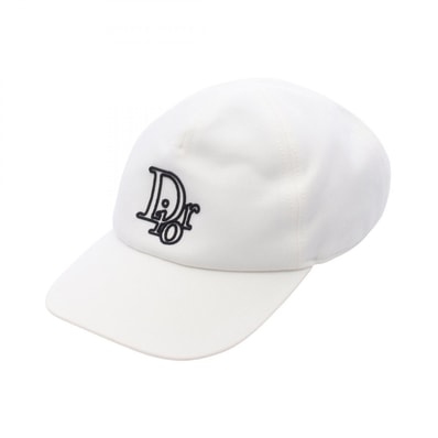 ディオール Dior キャップ 帽子 コットン メンズ ホワイト系 593C912A4511085M 【新品】