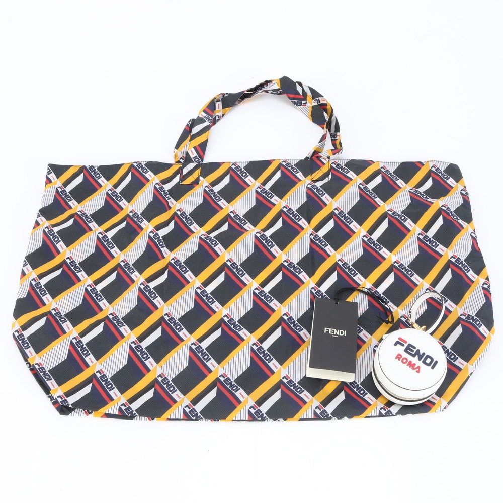 ■未使用 フェンディ × フィラ エコバッグ ケース 付トート バッグ