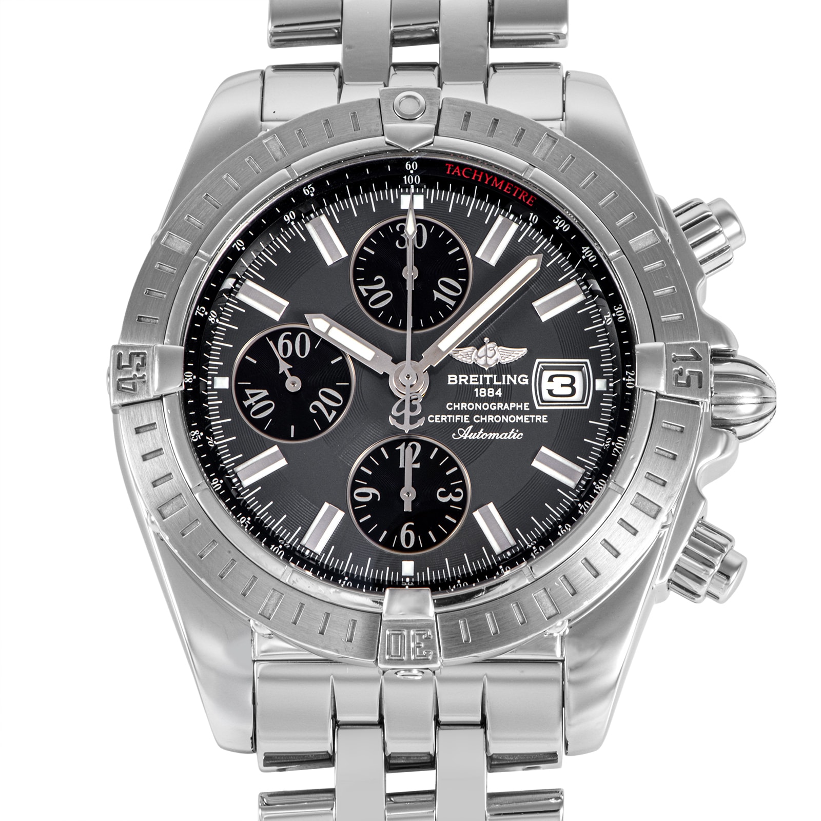 BREITLING ブライトリング クロノマット エボリューション A13356 ステンレススチール【中古】