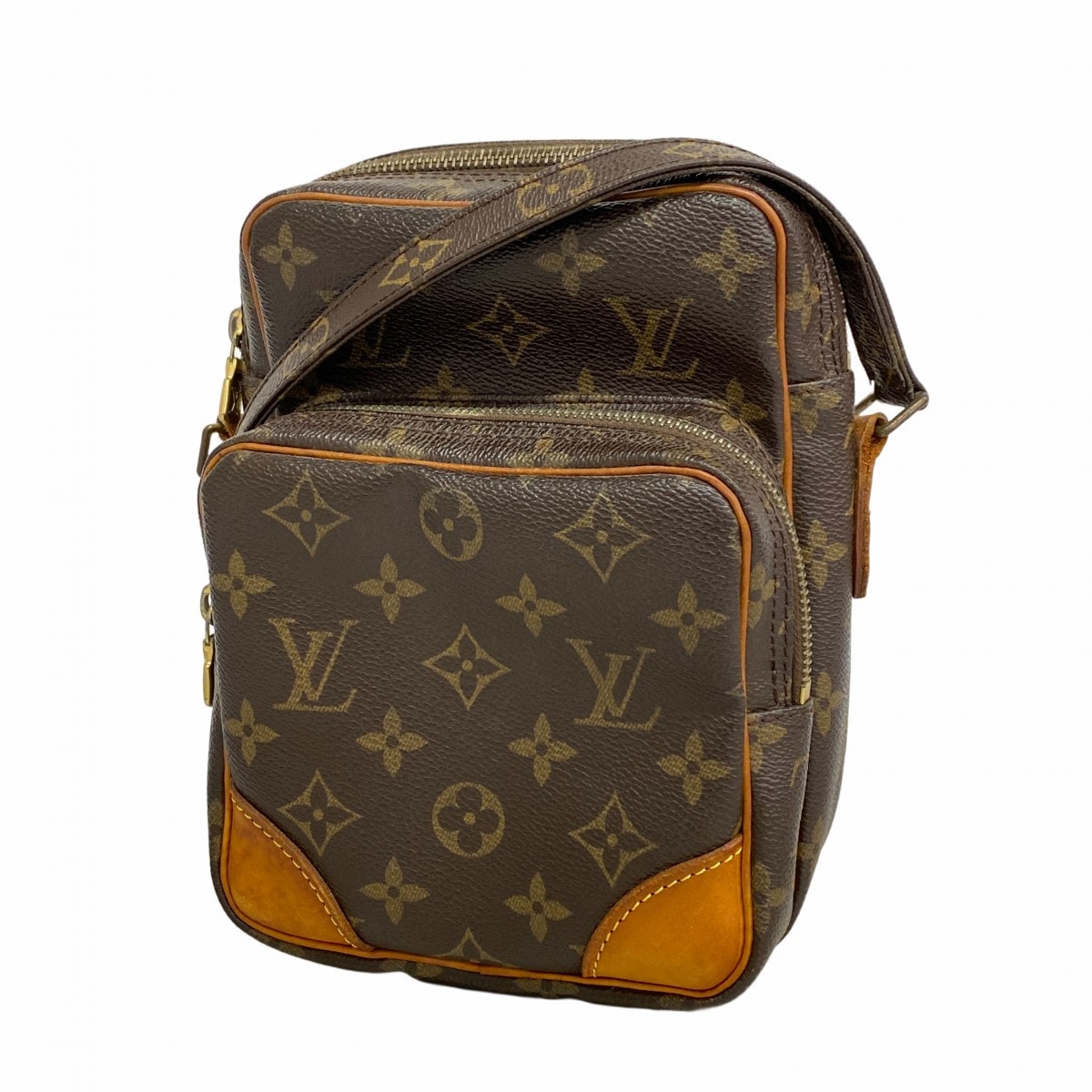 【6dc2291】ルイヴィトン ショルダーバッグ モノグラム アマゾン M45236 ブラウン【中古】レディース