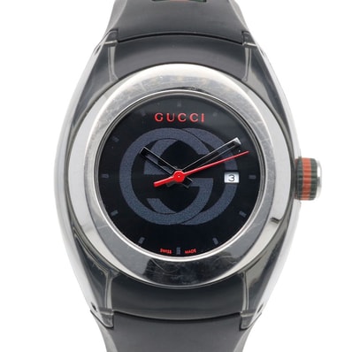 グッチ 腕時計 時計 ステンレススチール 137.3 クオーツ 磨き直し済 ユニセックス 1年保証 GUCCI 中古