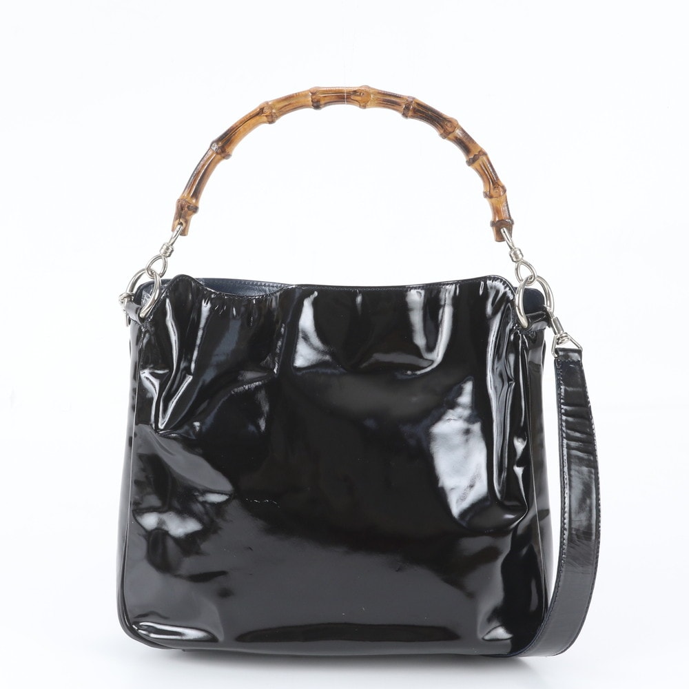 ■美品 グッチ バンブー 001 2113 1638 ショルダーバッグ