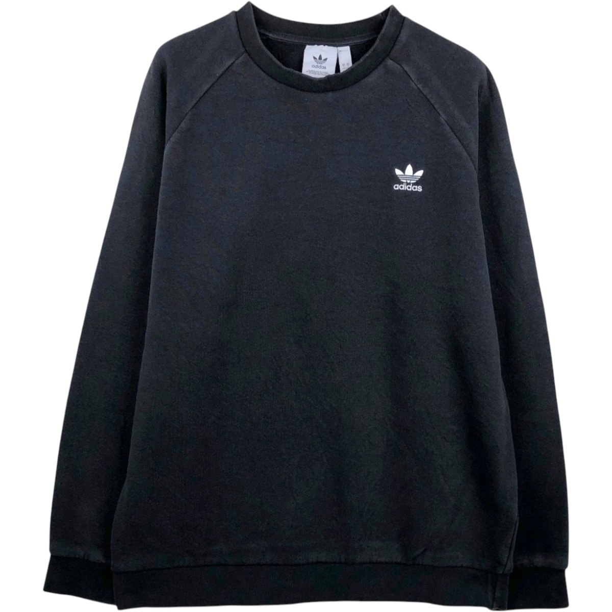 古着 アディダス adidas ワンポイントロゴスウェットシャツ トレーナー メンズL相当/eaa680658