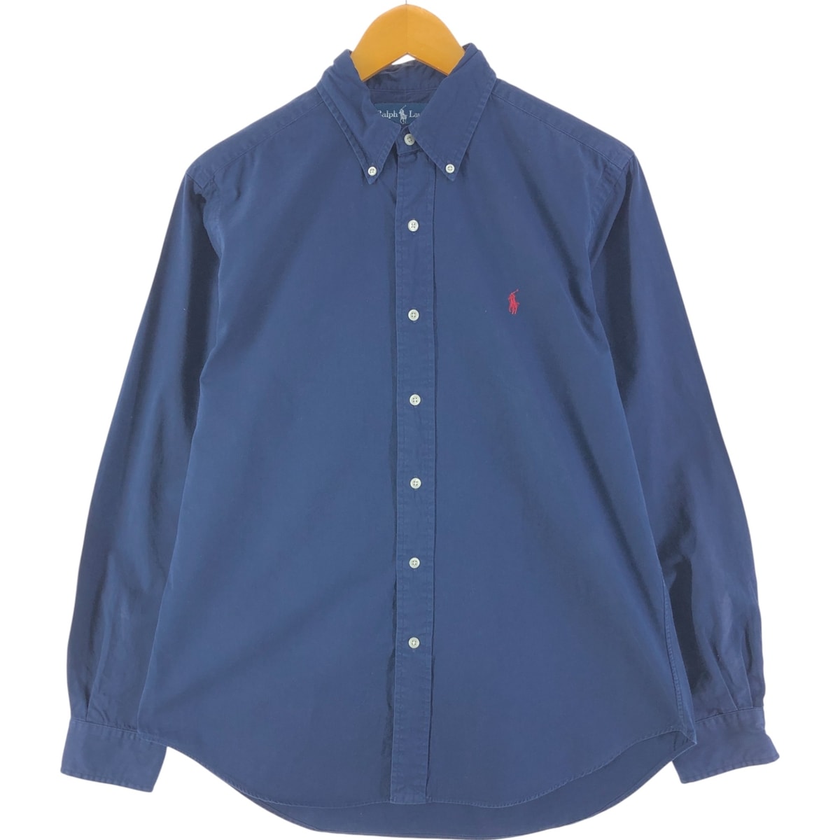 古着 ラルフローレン Ralph Lauren CLASSIC FIT 長袖 ボタンダウンシャツ メンズM相当/eaa539103