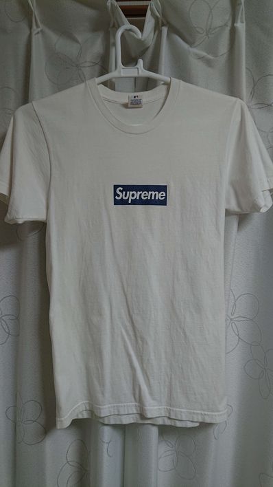 Supreme New York Yankees Box Logo Tee "White"
