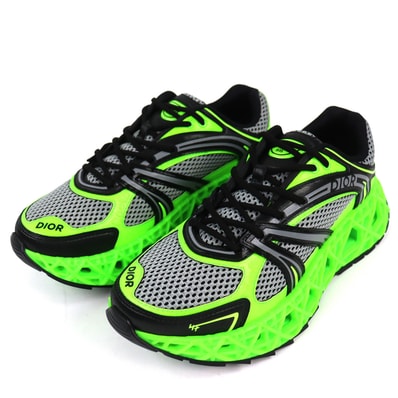 未使用品 ディオール オム B35 NXXT スニーカー ネオングリーン 43